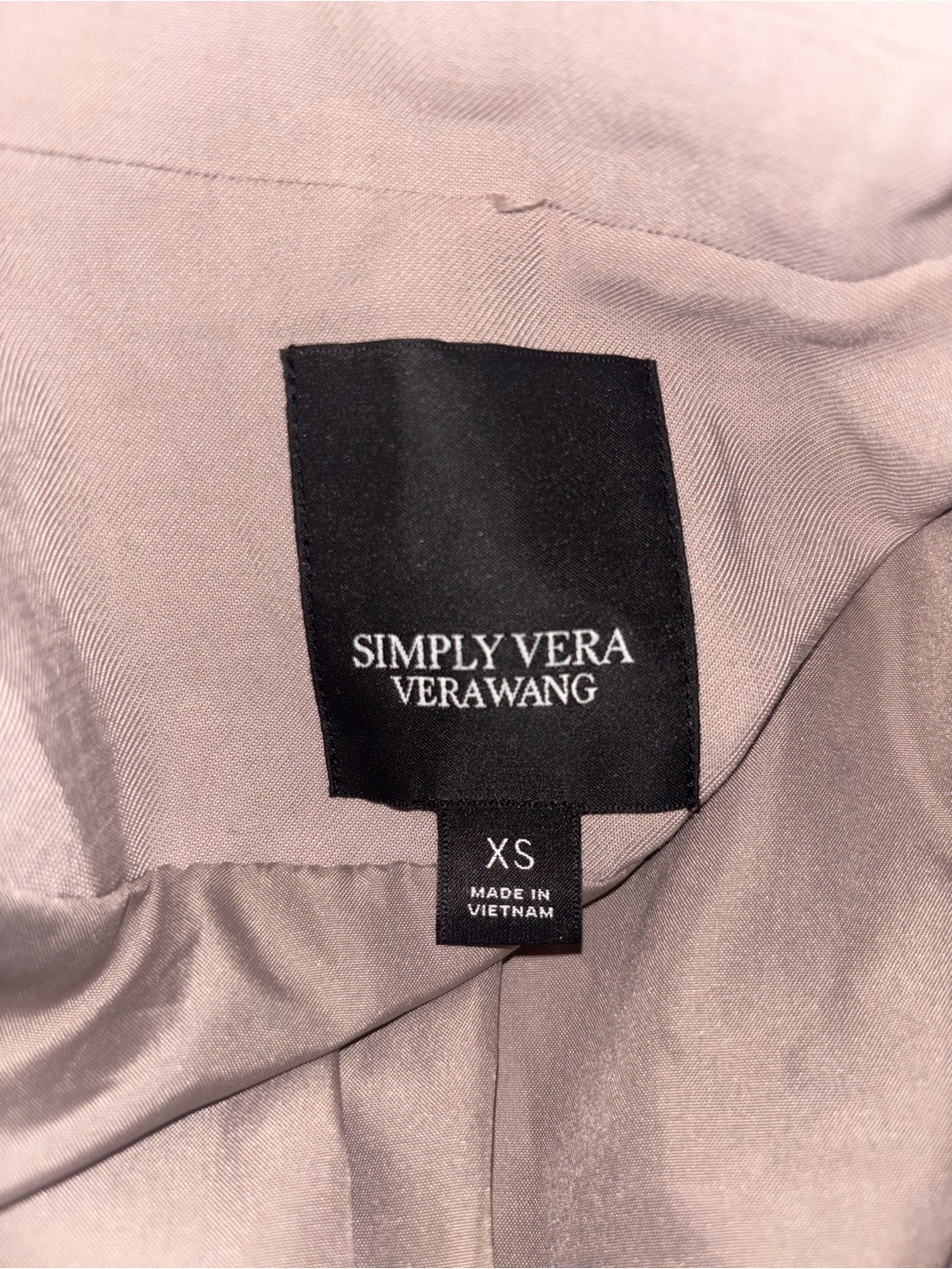 Simply Vera Vera Wang Open-Front Blazer - Picture 4 of 4